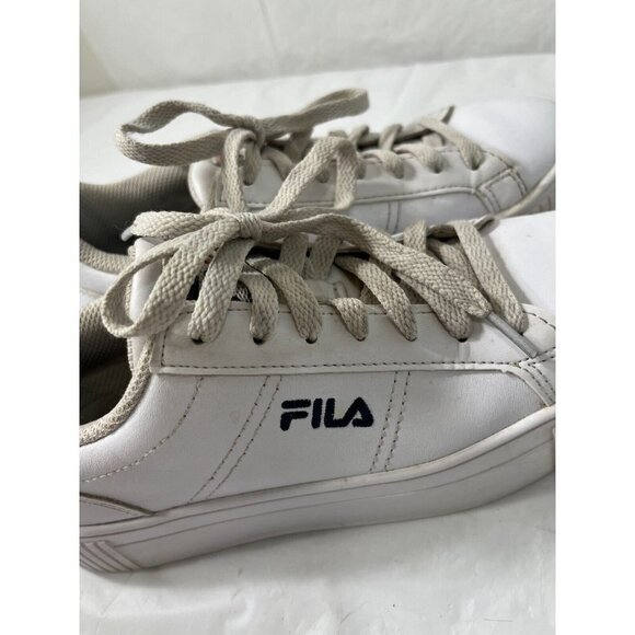 Fila Sneakers Womens Redmond Lace Up 5CM01114-125 White Casual Shoes Size 6.5 - Picture 4 of 14